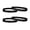 Black, variant on INSPIRE CHIC Women's Halloween Anti-Slip Elastic Shoe Ankle Straps Detachable Shoe Strap Band for Heels White 24.5cm/9.65"