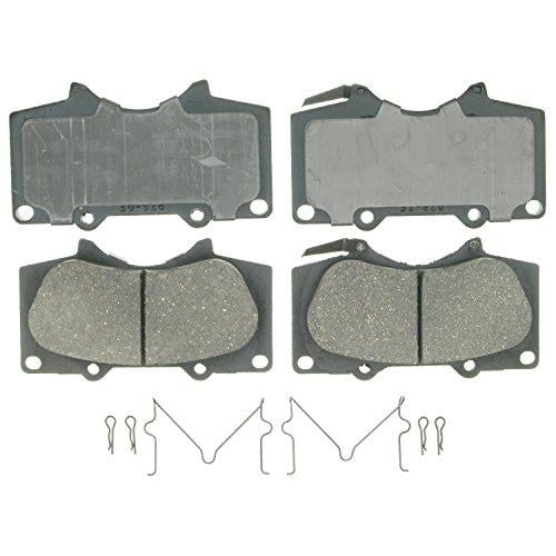 Front Wagner QuickStop ZD923 Ceramic Disc Pad Set Includes Pad Installation Hardware