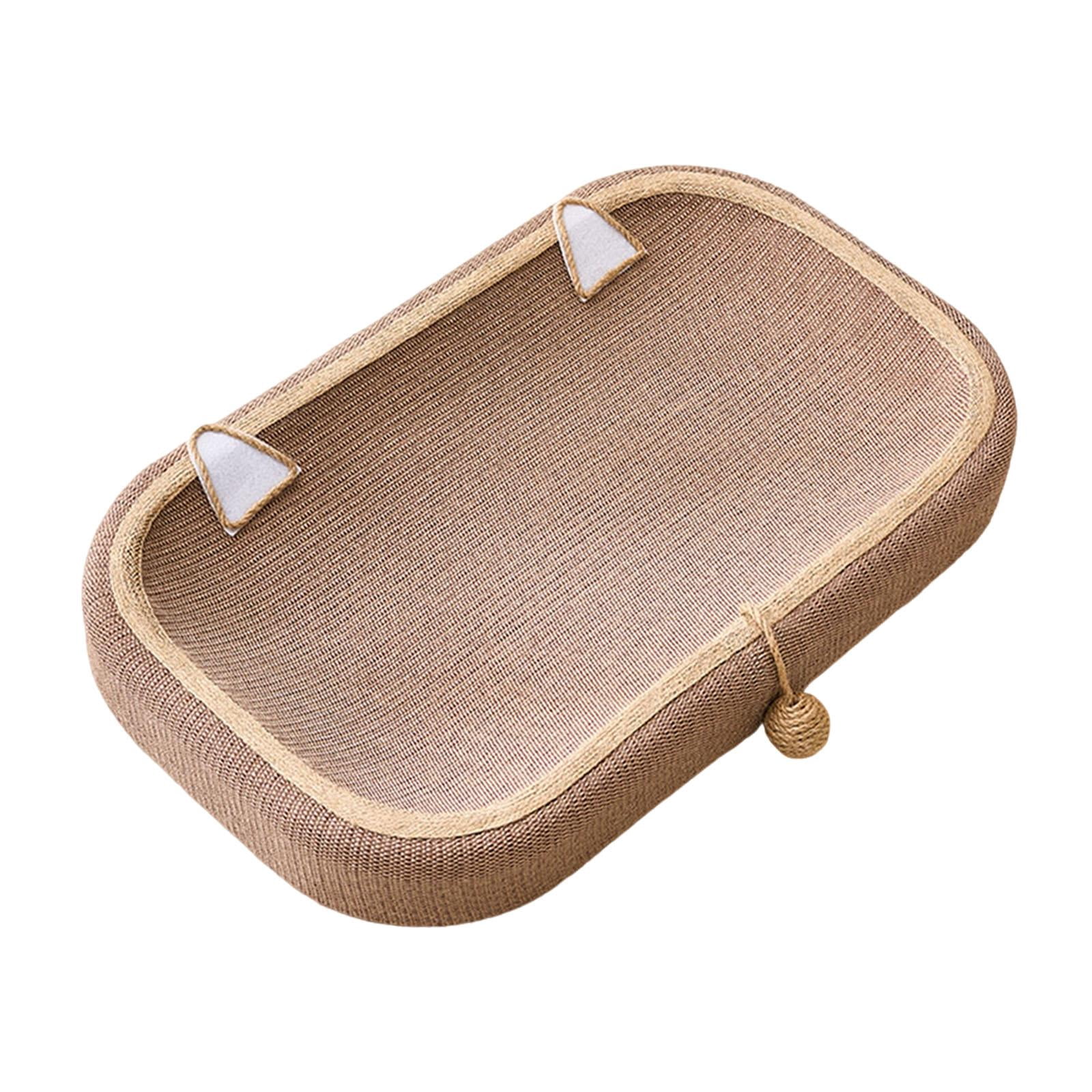 Cat Scratcher Scratch Pad Sisal Foam Bed Thickened Mat for Indoor Cats Training and Claw Grinding