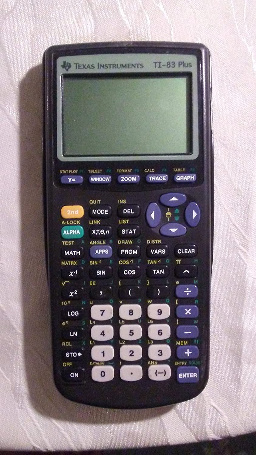 Texas Instruments TI-83 Plus Graphic Scientific Graphing Programmable Calculator 