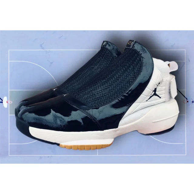 Ni - ke Ni - ke Air Jordan XIX 19 OG East West Coast US 11.5 White Black 2004 307546-002