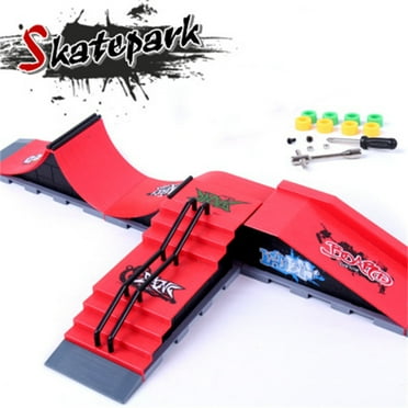 2024 oefntac Christmas Goodie Bag Stuffers Toddler Toys Finger Skateboard Par K Ramp Toys Fingerboard Rail Kit Enlightenment Gifts Stocking Stuffers Toys