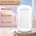 thumbnail image 2 of Gofinoday Baby Lounger Pillow for Newborn 0-12 Months, Portable Infant Nest with Removable Cover, Soft & Breathable Lounger for Baby Boys and Girls, 2 of 7