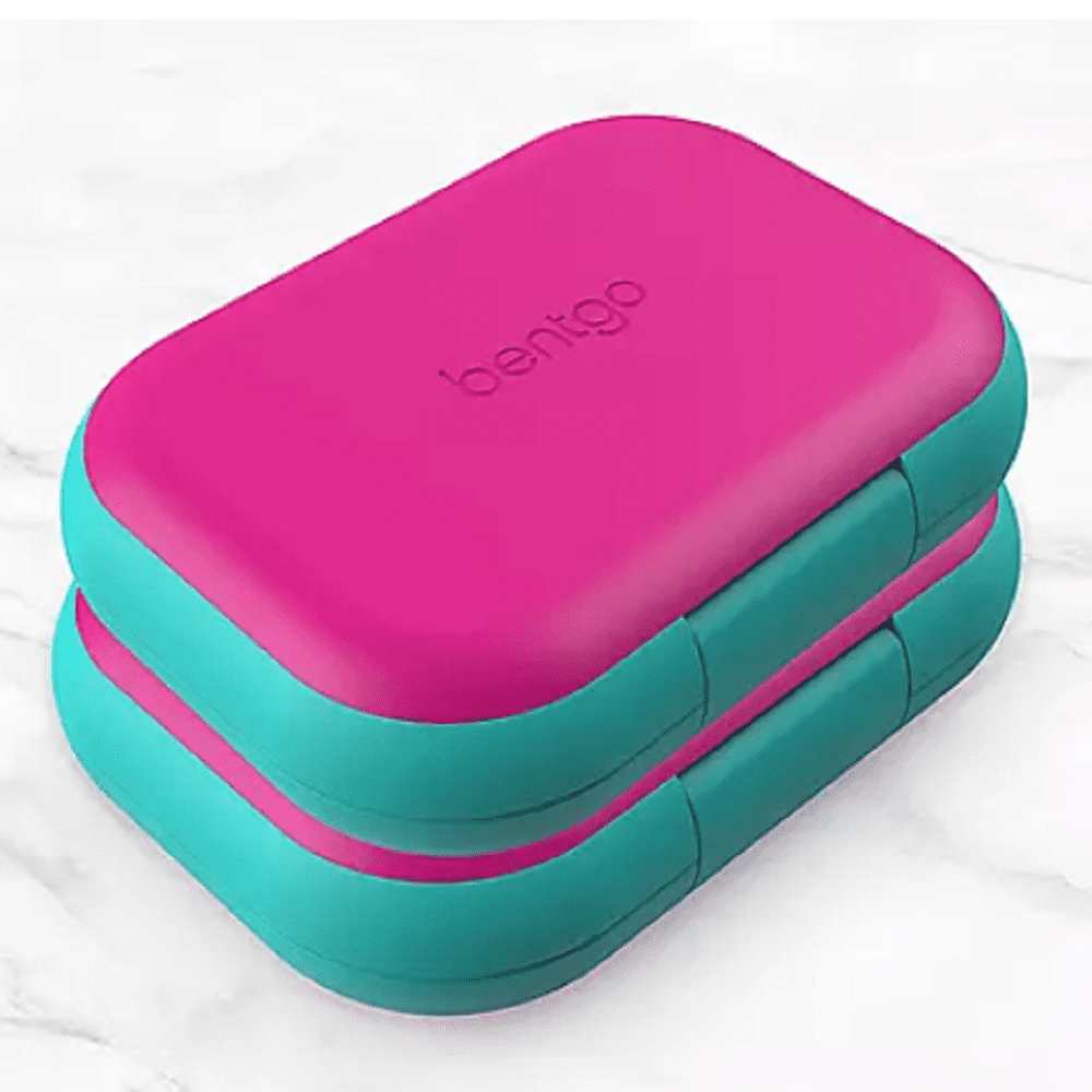 Bentgo Chill Bento-Style Kids Lunch Box - Removable Ice Pack - Fuchsia Pink  