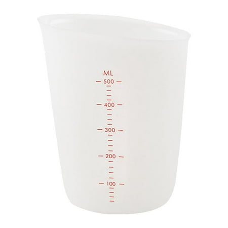 

Measuring Cup Cups Liquid Scale Silicone Beaker Mixing Graduated Resin Clear Epoxy Ml 500Ml Paint Laboratory White