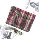 thumbnail image 4 of Bufanda grande de celosía cálida de invierno con rejilla grande y Mantón largo de moda, 4 of 5
