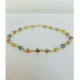 thumbnail image 2 of 14K Real Yellow Gold Bracelet Evil Eye Womens Bracelet Protection Jewelry Mal de Ojo Jewelry, 2 of 6