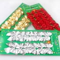 thumbnail image 2 of Trianu 36Pcs Christmas Bow, Xmas Mini Glitter Bows, Fabric Bows for Christmas Wreath Christmas Tree Decoration Gifts, Red, Silver and Gold, 2 of 7