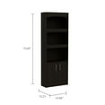 thumbnail image 6 of Home Square 2-Piece Set with Cabinet Bookcase and L-Shaped Desk, 6 of 21