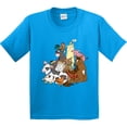 thumbnail image 3 of Inktastic Happy Farm Animals Youth T-Shirt, 3 of 5
