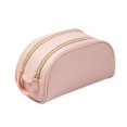 thumbnail image 2 of Bolsa de maquilje Accesorios de tocador Portátil de cuero Bolsa de cosméticos impermeable Bolsa para viajes de negocios Mujer Rosado Macarena Estuche de maquillaje, 2 of 8