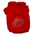 thumbnail image 3 of Pet, Dog  Cat Hoodie Rhinestone, "Dragon", 3 of 7