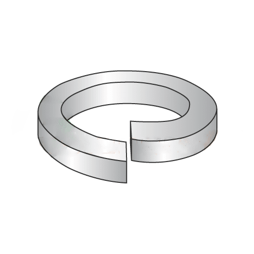 M3 Split Lock Washers / 18-8 Stainless Steel / DIN127B / Outer Diameter: 6.2 mm / Thickness: 0.80 mm (Quantity: 15,000 pcs)