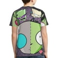 thumbnail image 2 of Invader Zim Youth Unisex T-Shirt Crewneck Short Sleeve Double-Sided Print Tee Shirts Top For Boys Girls Kid Teen X-Large, 2 of 6