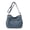 Blue, variant on Women's PU Shoulder Bag Retro Multi-Pocket Crossbody Bag Shoulder Bags Denim Style Adjustable Zipper Retro Multi-Pocket Sling Bag