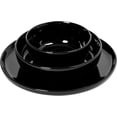 thumbnail image 4 of Gibson Home Oslo 12 Piece Porcelain Dinnerware Set - Black, 4 of 6