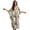 Cartoon Cat, variant on Women's Plus Size Kaftan Beach Coverup for Summer V-neck Maxi Beach Dress Pink Cherry Flower Print Vacation Outfits Batwing Sleeves Caftan Dress for Ladies