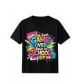 thumbnail image 4 of KDFJPTH T Shirts for Kid Trendy Boys Short Sleeve Graphic Tee School Back To School Ready Comfortable Top With Round Neck Toddler Tshirts, 4 of 4