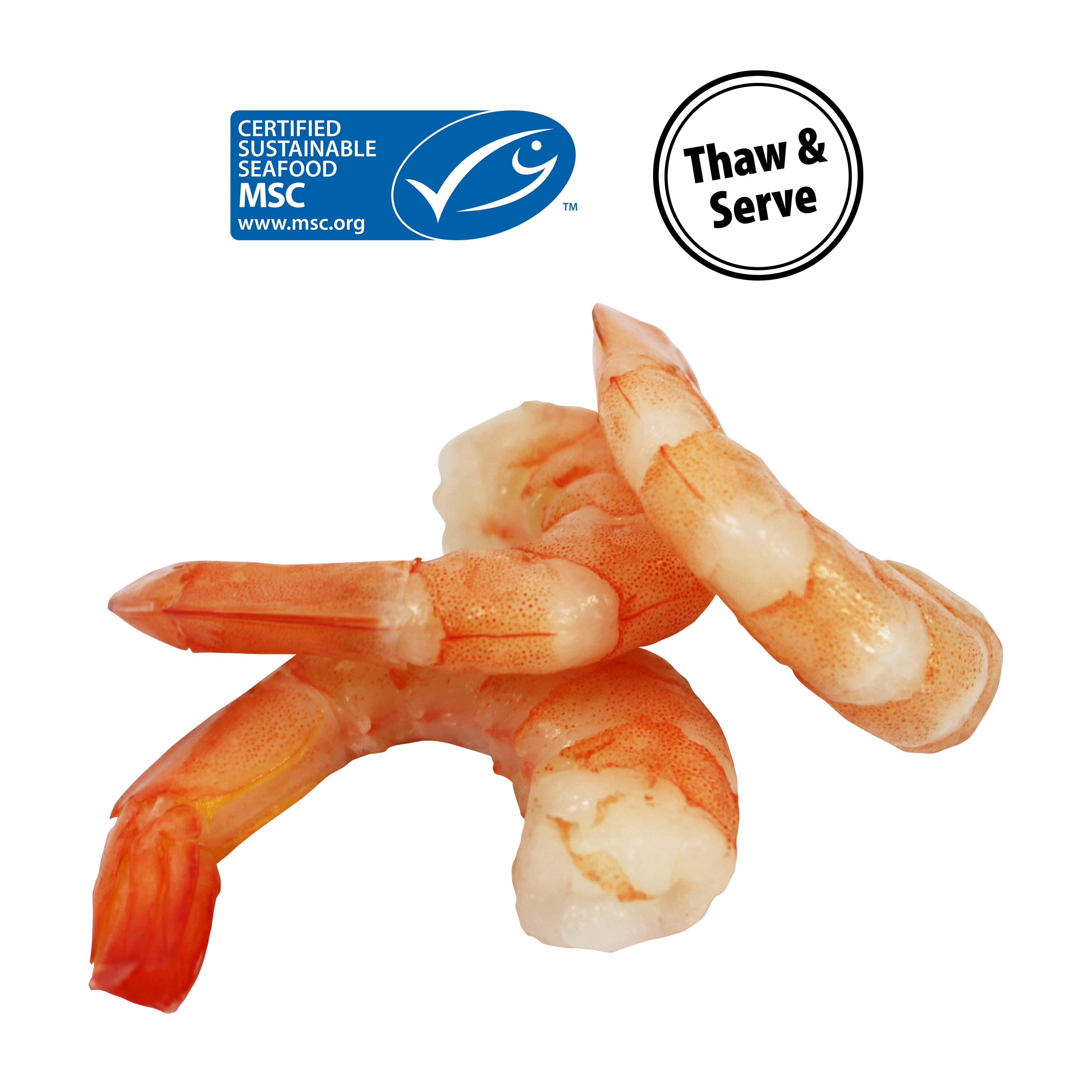 Frozen Natural Shrimp Ring with Cocktail Sauce
