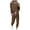 Brown, variant on Women's Two Piece Long Sleeve Crewneck Pullover Tops And Long Pants Sweatsuits, Fall Outfits for Women, 2 Piece Sets for Women, Long Sleeve Shirts for Women
