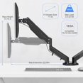 thumbnail image 2 of Bras pour Moniteur Simple Support de Bureau pour Moniteur Simple Support de Moniteur Réglable pour Écran Supporte jusqu'à Lb x Support de Moniteur Vesa, 2 of 7