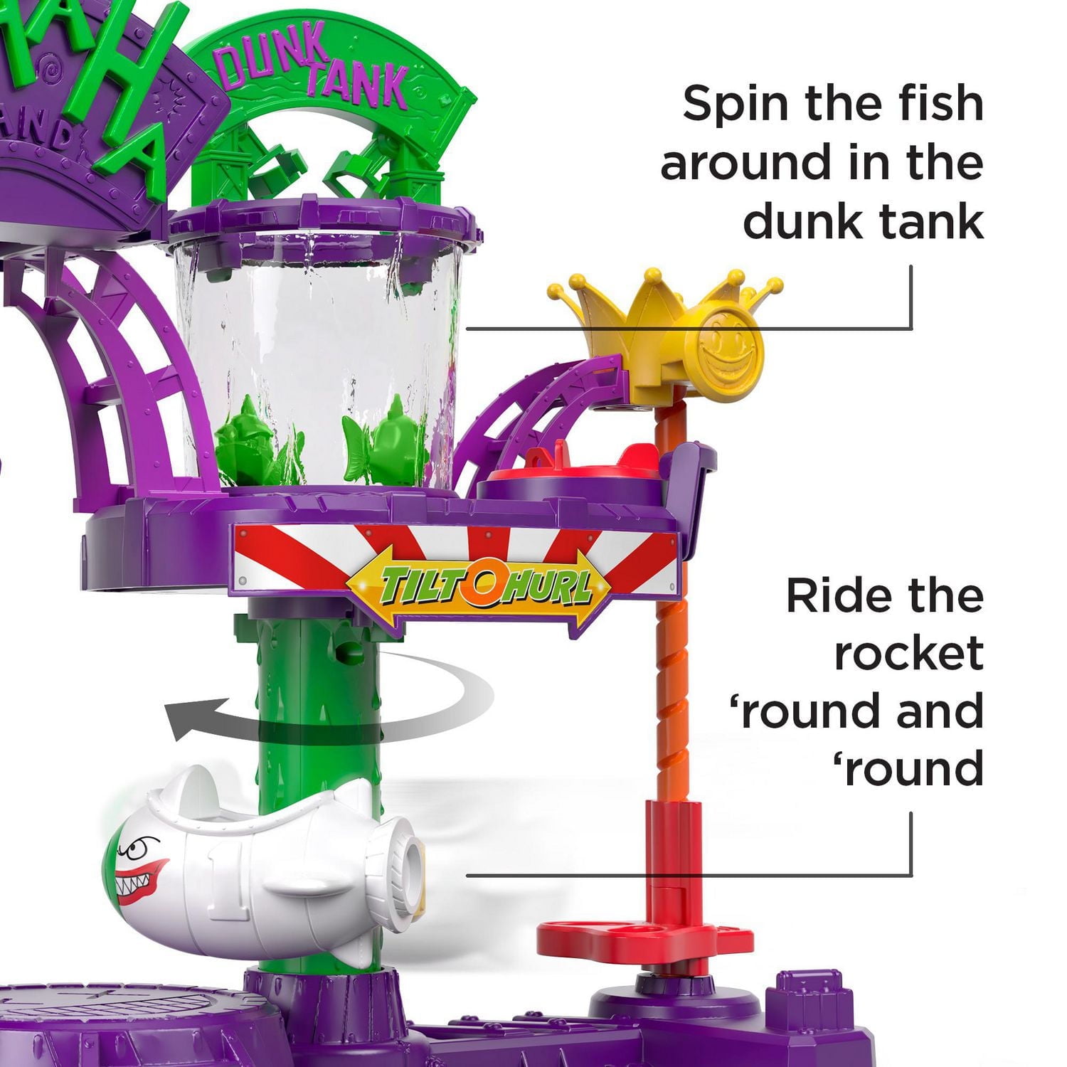 Imaginext DC Super Friends The Joker Laff Factory Playset