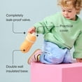 thumbnail image 2 of Tommee Tippee Sporty Straw Bottle, 2x9oz, Spill Proof Toddler Water Bottle For 12 Months+, Flip Lid Helps Keep Straw Clean, Blue and Red, 2 of 6