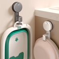 thumbnail image 1 of ¡Precios Insuperables!, Estante de almacenamiento para lavabo con ventosa para baño, sin perforaciones, gancho para colgar en la pared, estante de almacenamiento para lavabo estable y que no se cae, 1 of 7