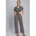 thumbnail image 2 of Full-length Tencel Pants With Cargo Pockets, 2 of 5