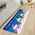 thumbnail image 1 of CLEARANCE!!Home Decoration Carpet Christmas Rug Non-Slip Rubber Backing Carpet Merry Christmas Mat, 1 of 6