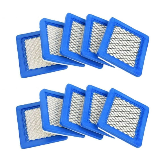 10Pcs Air Filter Lawn Mower Filters for 491588 491588S 399959