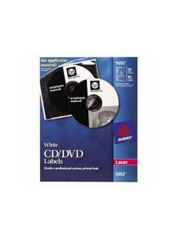 Avery Consumer Products AVE5692 Labels Laser Cd-Dvd