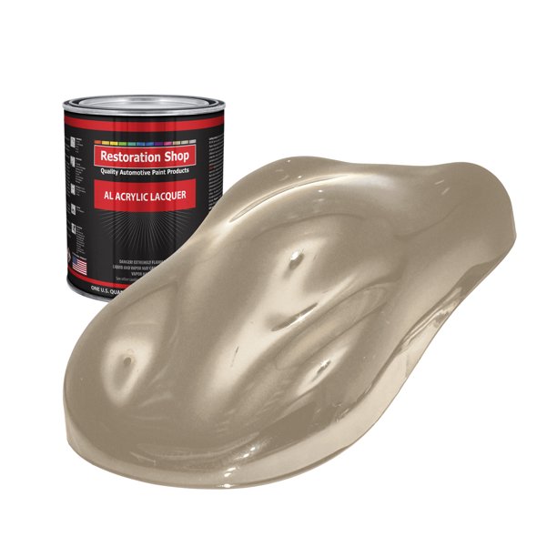 Restoration Shop Driftwood Beige Metallic Acrylic Lacquer Auto Paint
