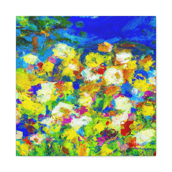 Soft Tropical Haze. - Canvas