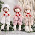 thumbnail image 2 of Muñeco de elfo de Navidad para niños, colgante de Ángel de felpa, decoración del hogar, regalo de Año Nuevo, 2024, 2023, 2 of 4