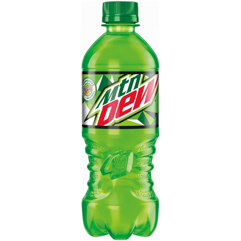 Mountain Dew Soda Pop 20oz Bottles, Quantity of 10 - Walmart.com