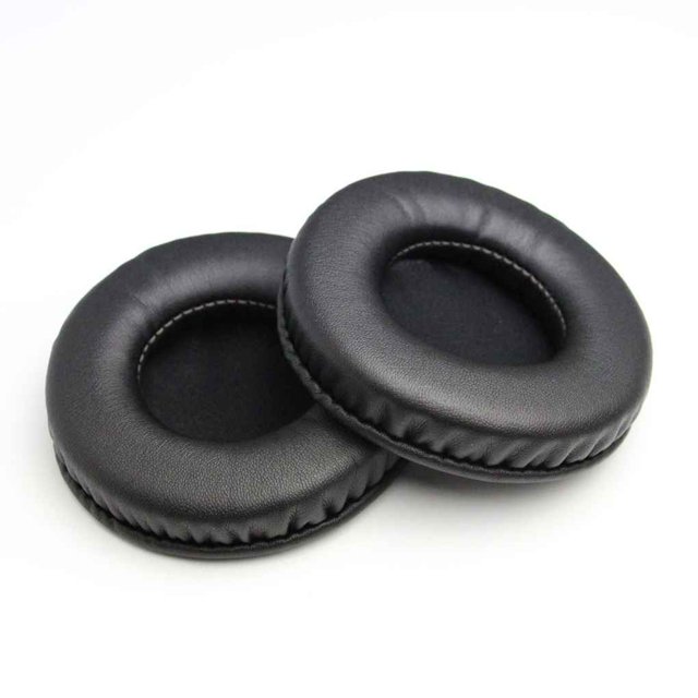 Universal PU Leather Earshield Cushions Sponge Headphone cup; Headset Cup Pads Cover Headset Earcaps Portable Dustproof