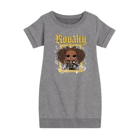LOL OMG! Fashion Dolls - Royal Bee - Toddler & Youth Girls Fleece Dress