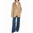 thumbnail image 3 of Via Spiga womens  Hooded Jacket, m, Tan, 3 of 4