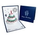 thumbnail image 2 of CaiYueKe 3D Pop Up Birthday Cake Greeting Card Handmade Layered Paper Art Card with Envelope Special Gift Party Decoration Creative Foldable Happy Birthday Card, 2 of 3