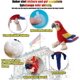 thumbnail image 2 of Juguete para masticar con chirrido para perros, juguete interactivo para entrenamiento, juguete para perros, juguete para perros de peluche para perros pequeños y medianos JFHHH pequeña, 2 of 5