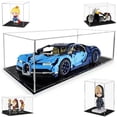 thumbnail image 2 of Vitrina de acrílico transparente para figuras, caja de almacenamiento con protección contra el polvo para juguetes, modelos de automóviles, arte, manualidades de bricolaje y almacenamiento y exhibició, 2 of 5