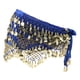 thumbnail image 1 of Guardurnaity Women's Belly Dance Hip Scarf Hip Gold Coins Waist With Skirt Chain Prendas para la parte inferior del cuerpo Azul, 1 of 1