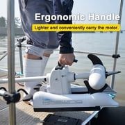 AQUOS Haswing CaymanB 12V 55LBS 54inch Bow Mount Trolling Motor with Wireless Remote Control, Quick Release Bracket