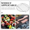 thumbnail image 4 of Phenofice fire pit grate Replacement Cooking Grate Silver Steaming Backyard Gatherings 1Pack, 4 of 8