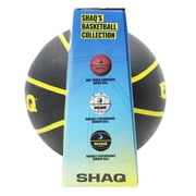 SHAQ Official Sized Basketball (29.5) - Black and Yellow