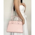thumbnail image 4 of Kate Spade Madison Medium Satchel Crossbody Conch Pink Saffiano Leather, 4 of 4