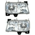 thumbnail image 1 of Headlight Set For Cadillac 99-00 Escalade GMC 92-00 Yukon Denali LH RH w/ bulb, 1 of 10