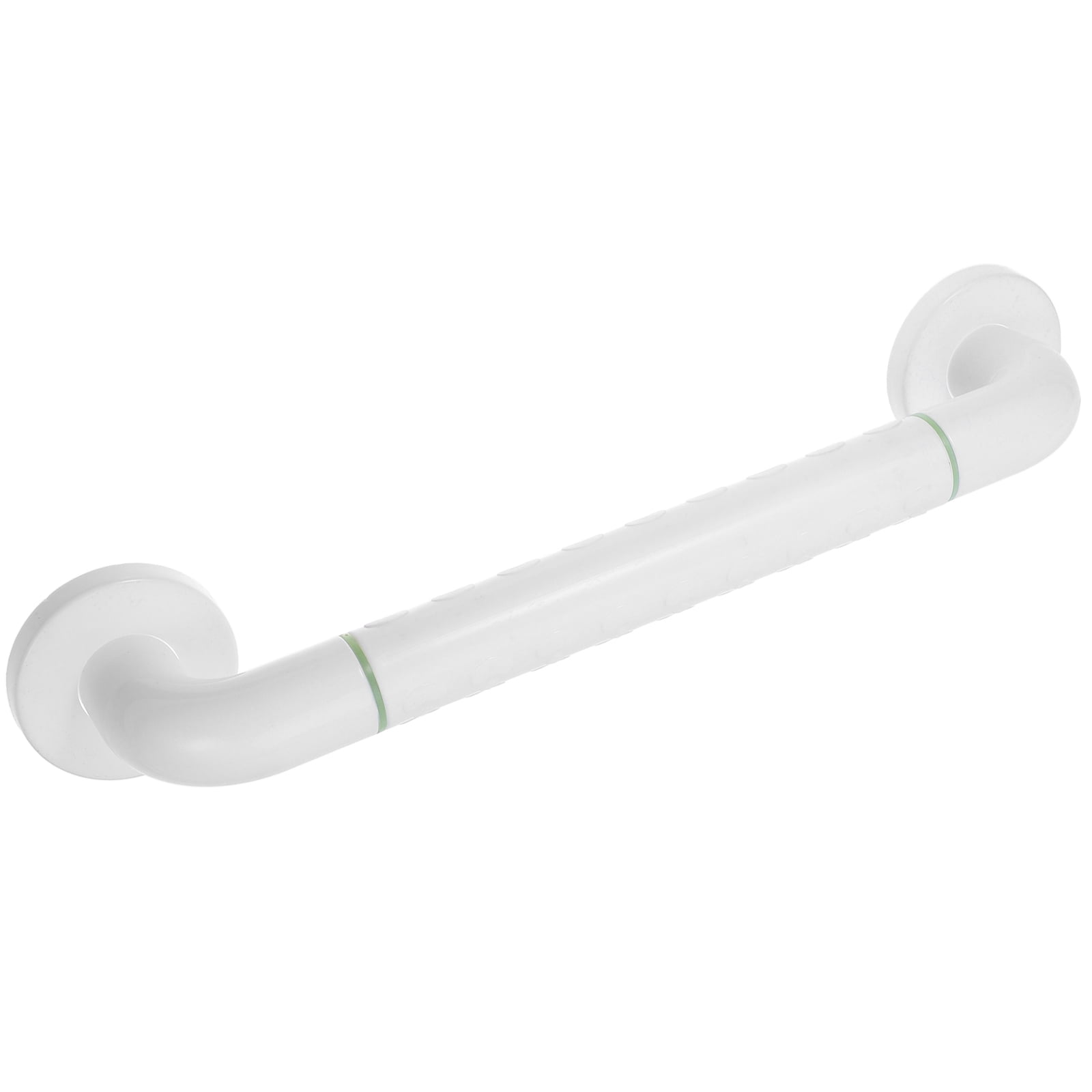 ibasenice Wall Mounted White Grab Handle Stainless Steel Bathroom Safety Handrail
