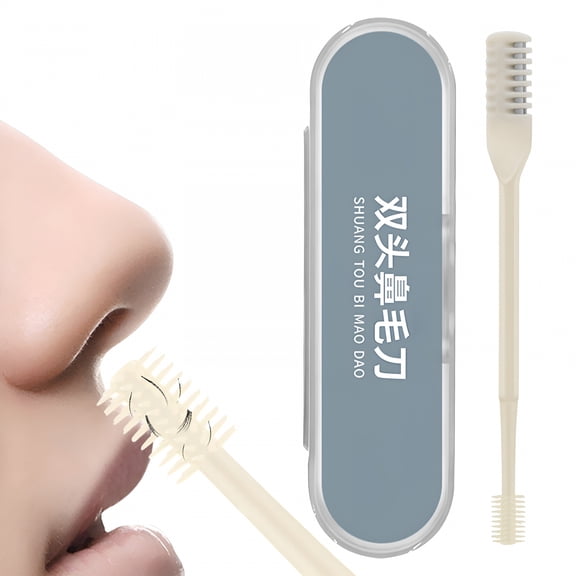 XIRQI Nose Trimmer,Nose Hair Trimmer- Ear and Nose Hair Trimmer Clipper,Professional Painless Eyebrow & Facial Hair Trimmer for Men Women